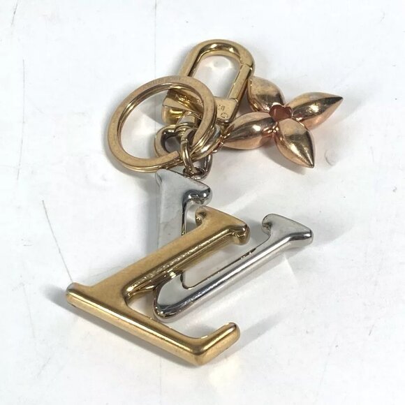 LOUIS VUITTON M68449 LV logo Key Holder-LV New Wave Bag Charm Key Holder - Picture 2 of 8